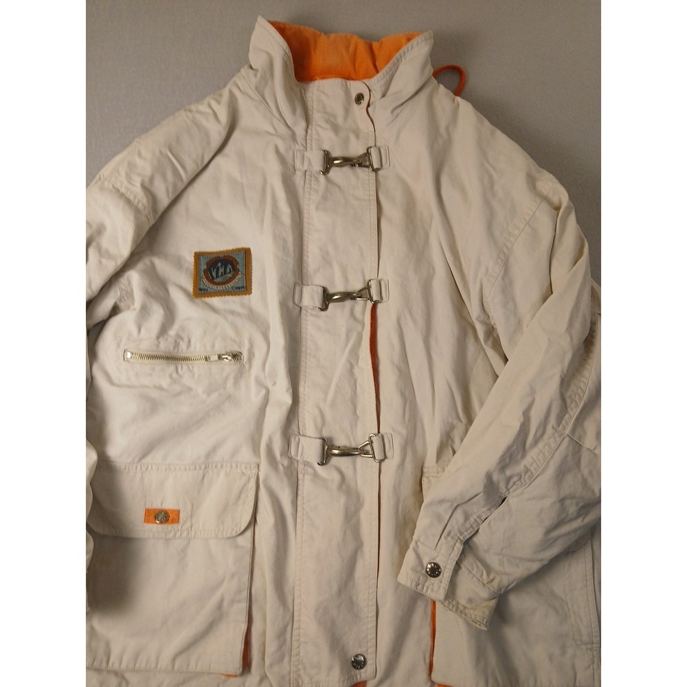 IZZI RAGGEDWEAR Women's Jacket - Color Ivory - Size M / L (No Size Tag) - Picture 4 of 11
